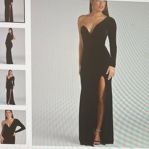 Black Velvet Dress